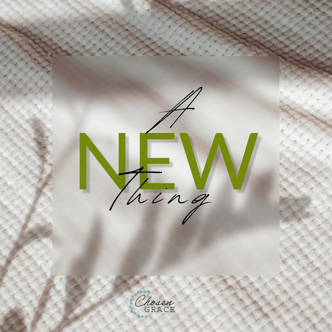 A New Thing